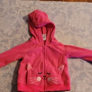 Pink cat sweater